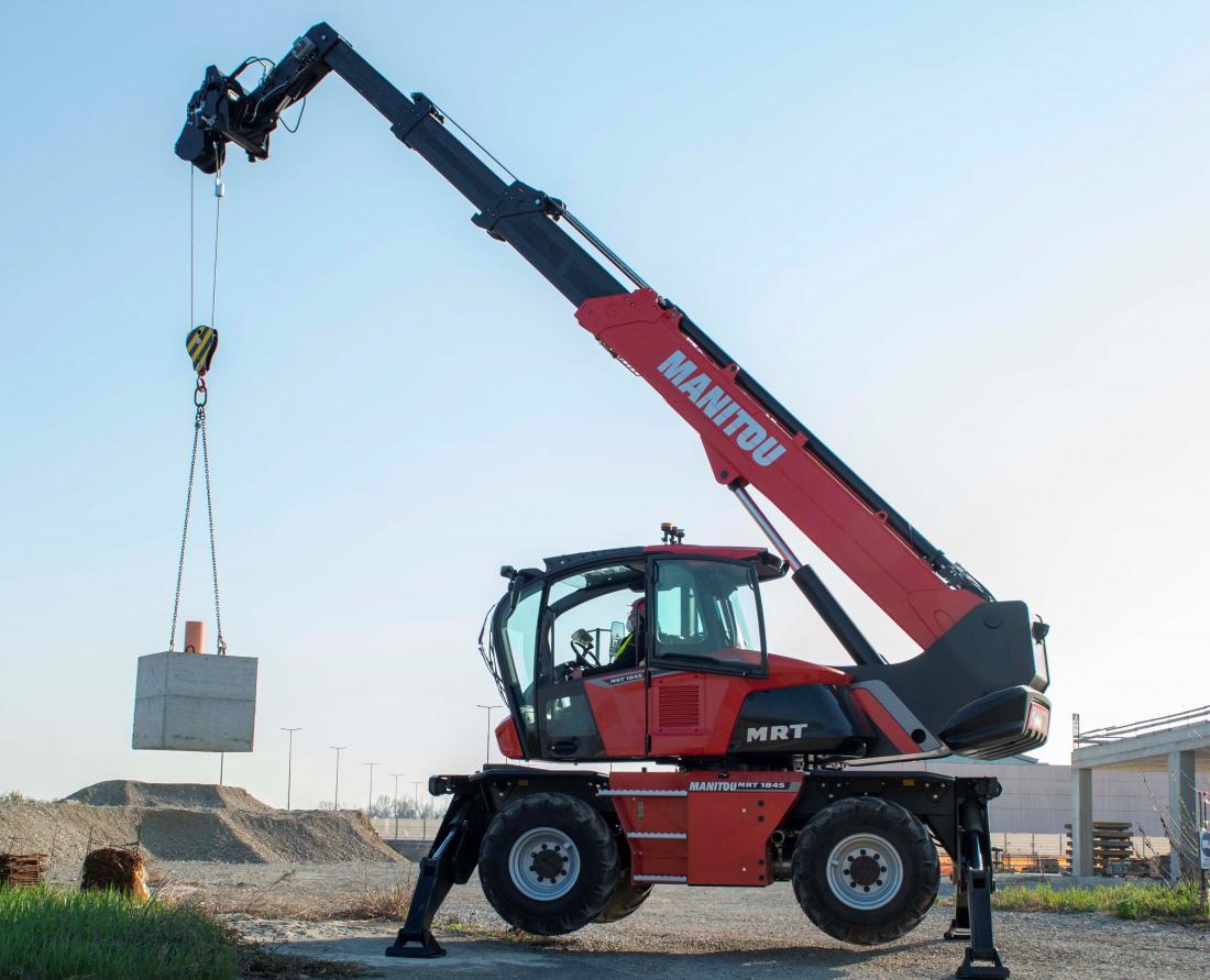 Completely new series of Manitou MRT telehandlers