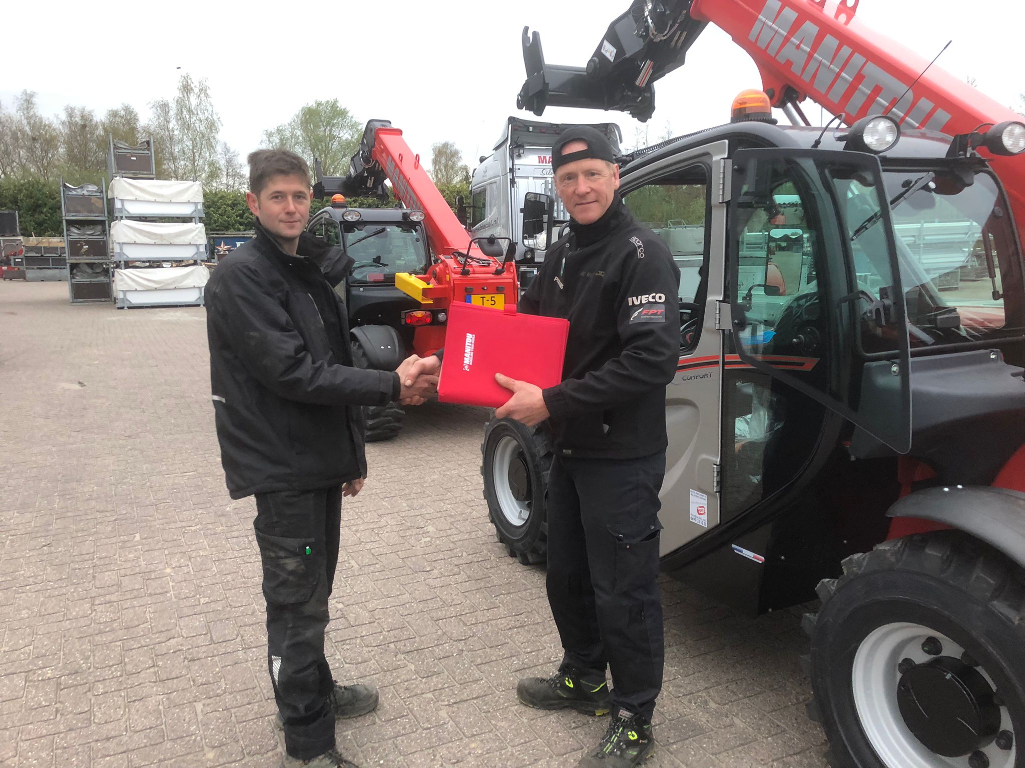 2 x New Manitou MT 625 delivered