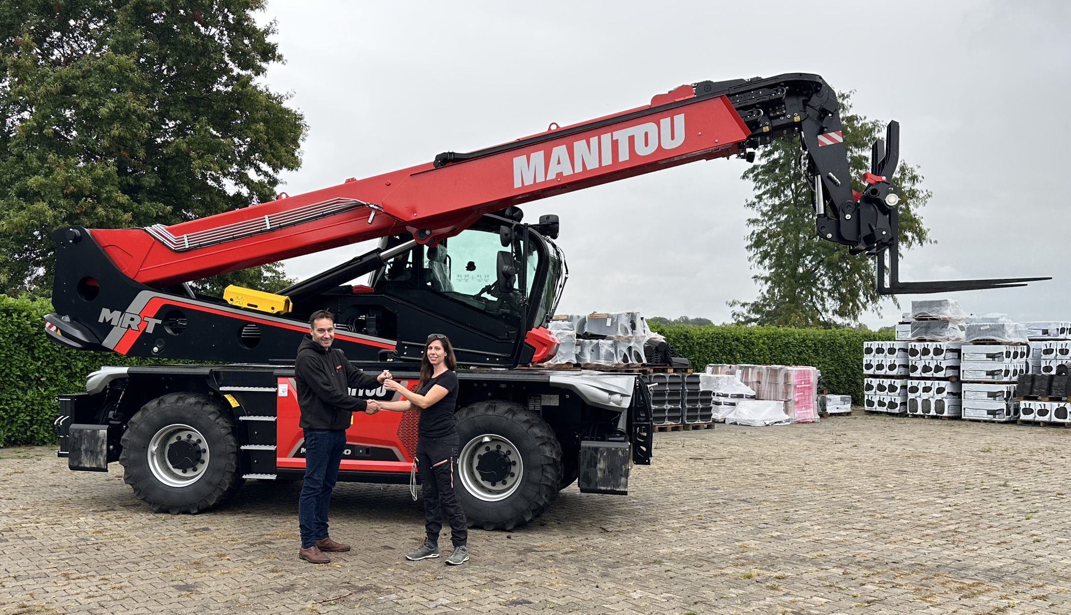 Nieuwe Manitou MRT 2660 voor Beenders