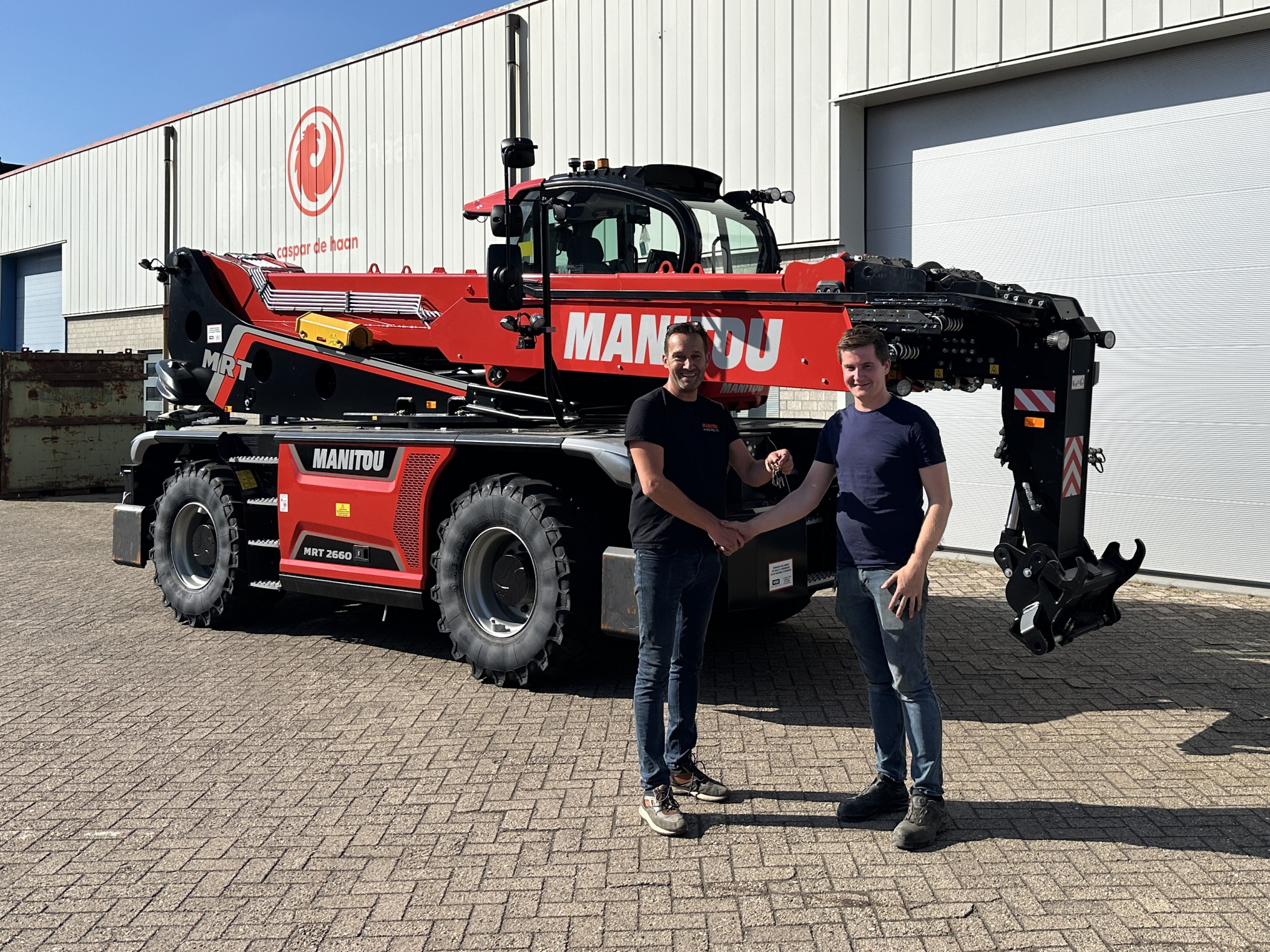 New Manitou MRT 2660 Vision Plus delivered