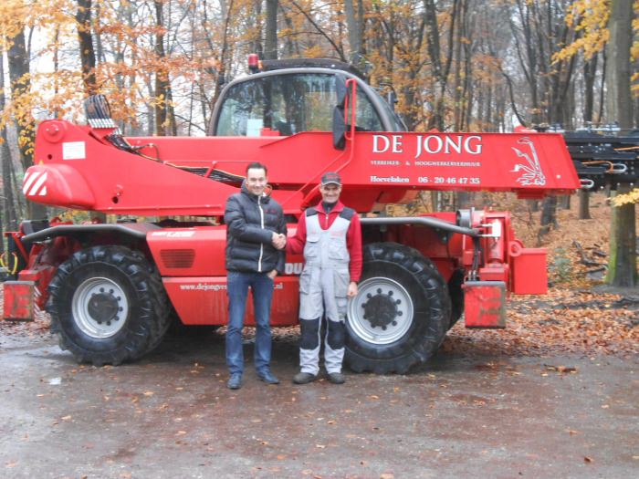 New Manitou MRT 2150 Privilege delivered