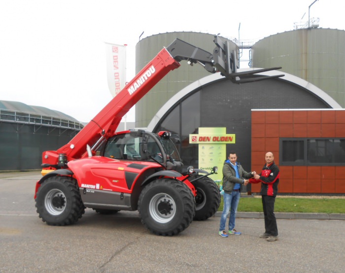 New Manitou MLT 960 deliverd to den Ouden group