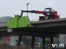 Viaduct hoogwerkbak