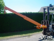 Forklift crane jib