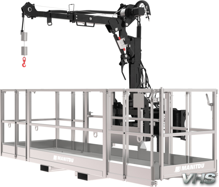 Extendable platform with winch