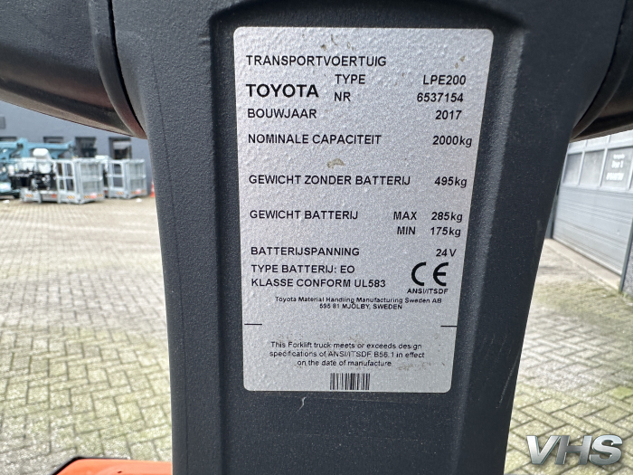 Toyota LPE200