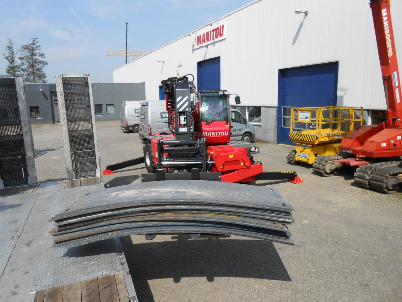 Roforks roterend vorkenbord voor u Manitou verreiker
